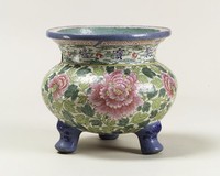 藏品(破砂胎粉繪聚寶盆)的圖片