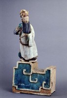 藏品(低溫釉彩塑陶人像)的圖片