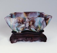 藏品(壽桃水仙盤)的圖片