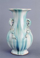 藏品(蔥花釉花瓶)的圖片