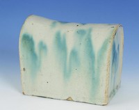 藏品(蔥花釉枕頭 )的圖片