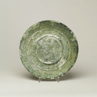 藏品(綠釉盤)的圖片