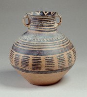 藏品(馬廠橫疊線紋雙耳壺)的圖片