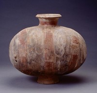 藏品(彩繪蛋形灰陶壺)的圖片