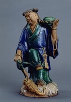 藏品(石灣陶劉海戲金蟾)的圖片