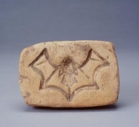 藏品(蝙蝠陶印模)的圖片