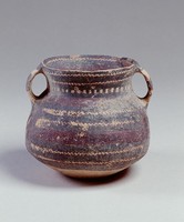 藏品(馬廠環帶鋸齒紋雙耳罐)的圖片