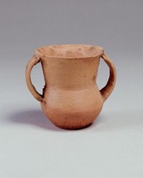 藏品(齊家文化雙耳紅陶罐)的圖片