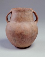 藏品(辛店文化波折直紋雙耳罐)的圖片