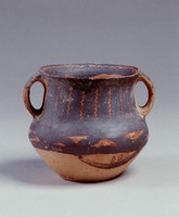 藏品(馬廠帶狀三角紋雙耳罐)的圖片