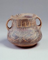 藏品(馬廠菱形紋雙耳罐)的圖片