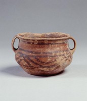 藏品(馬廠帶狀弧線紋雙耳罐)的圖片