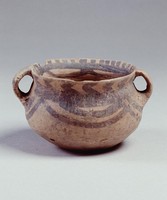 藏品(馬廠垂帳紋雙耳罐)的圖片