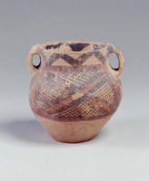藏品(馬廠三角網紋雙耳罐)的圖片