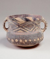 藏品(馬廠方格網紋雙耳罐)的圖片