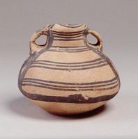 藏品(馬廠弦紋雙耳罐)的圖片
