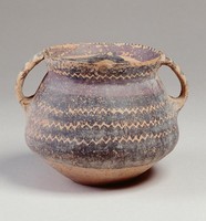 藏品(馬廠鋸齒紋雙耳罐)的圖片