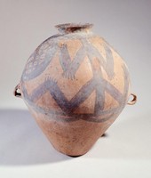 藏品(馬廠蛙紋雙耳罐)的圖片