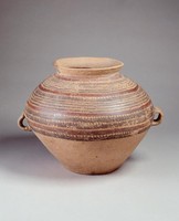 藏品(半山鋸齒帶紋雙耳壺)的圖片