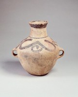 藏品(辛店文化雙鉤紋雙耳壺)的圖片