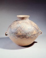 藏品(半山菱形點紋雙耳壺)的圖片