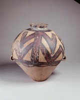 藏品(馬廠蛙紋雙耳壺)的圖片