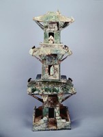 藏品(綠釉樓閣)的圖片