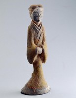 藏品(彩繪女僕俑)的圖片