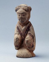 藏品(彩繪車伕俑)的圖片