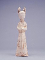 藏品(彩繪女僕俑)的圖片