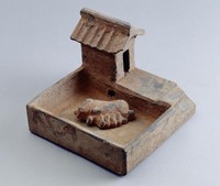 藏品(灰陶豬圈)的圖片