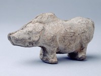 藏品(灰陶豬)的圖片