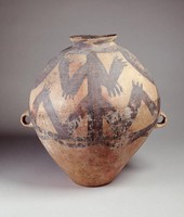 藏品(馬廠蛙紋雙耳壺)的圖片