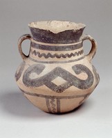 藏品(辛店文化雙鉤紋雙耳壺)的圖片