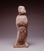 藏品(彩繪女侍俑)的圖片