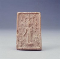 藏品(燒泥模印立像觀音)的圖片