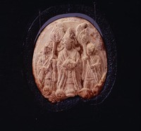 藏品(燒泥模印宮裝唐人)的圖片