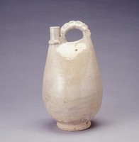 藏品(白釉皮囊壺)的圖片