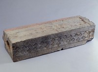 藏品(亭長雙樹畫像空心磚)的圖片