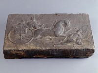 藏品(車馬圖壁磚)的圖片