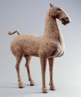 藏品(彩繪陶馬)的圖片