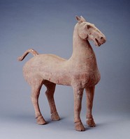 藏品(彩繪陶馬)的圖片