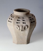 藏品(八卦素燒陶爐)的圖片