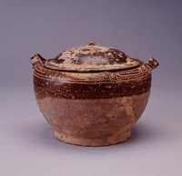 藏品(褐釉蓋罐)的圖片