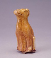 藏品(黃釉狗)的圖片