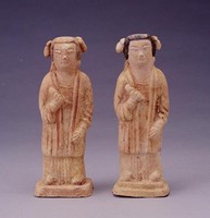 藏品(彩繪女俑)的圖片