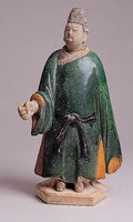 藏品(三彩男僕俑)的圖片