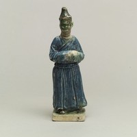 藏品(三彩男僕俑)的圖片