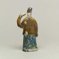 藏品(三彩男僕俑)的圖片