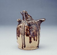 藏品(褐釉點彩壺)的圖片